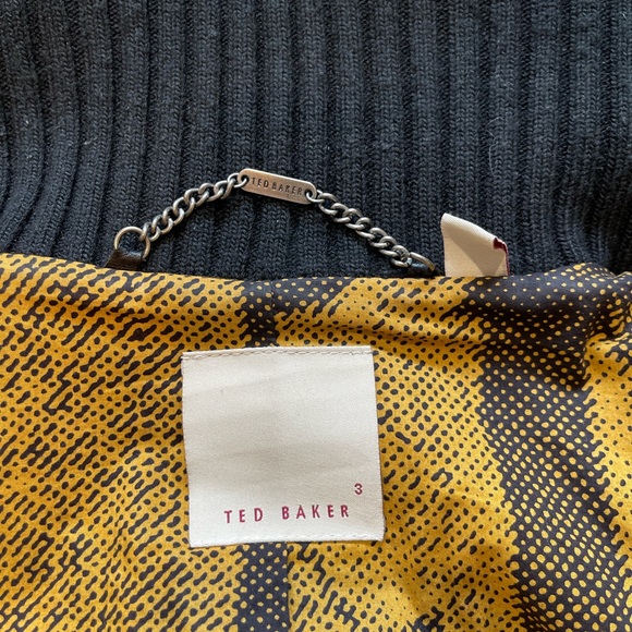 Ted Baker Bomber Leather Jacket - Picture 8 of 8